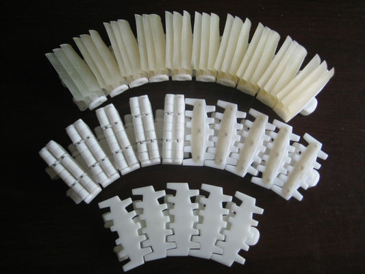 LF83F bottle gripper chains flexible conveyor chains for modular systems white color