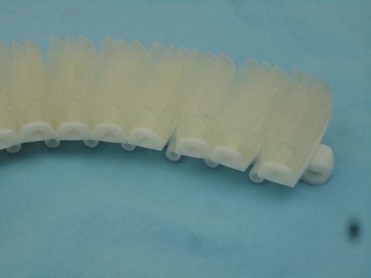 LF83F bottle gripper chains flexible conveyor chains for modular systems white color