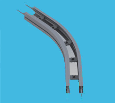 85 vertical bends of flexible chains mateirials aluminium stainless steel